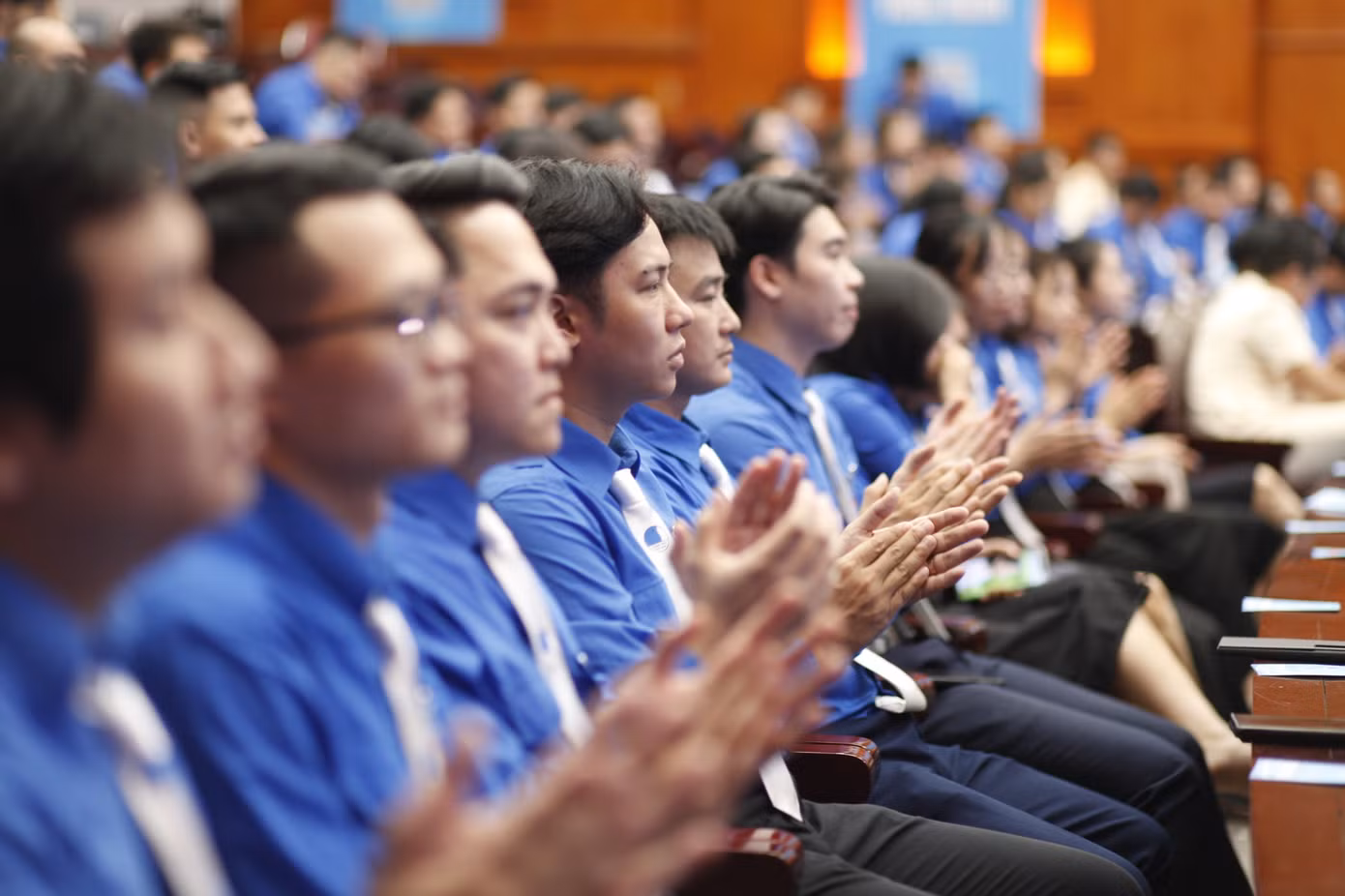 Đại biểu dự đại hội. Ảnh: Nguyễn Thắng