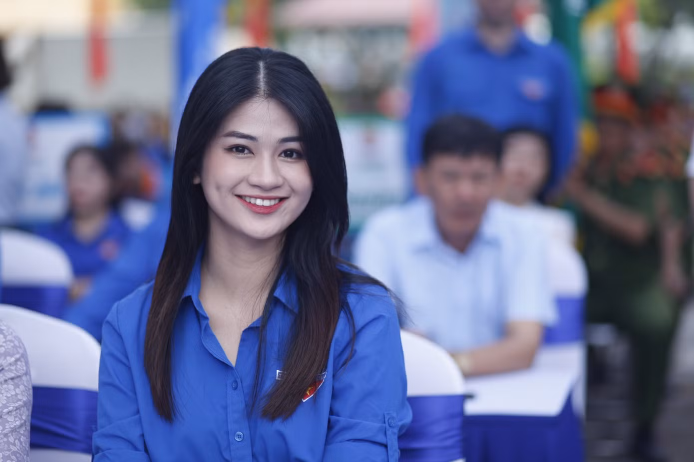 Top 10 Hoa hậu Việt Nam năm 2020 Nguyễn Thị Thu Phương. Ảnh: Nguyễn Thắng