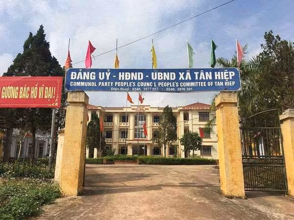 Trụ sở làm việc UBND xã Tân Hiệp bố trí sử dụng làm trụ sở công an xã.