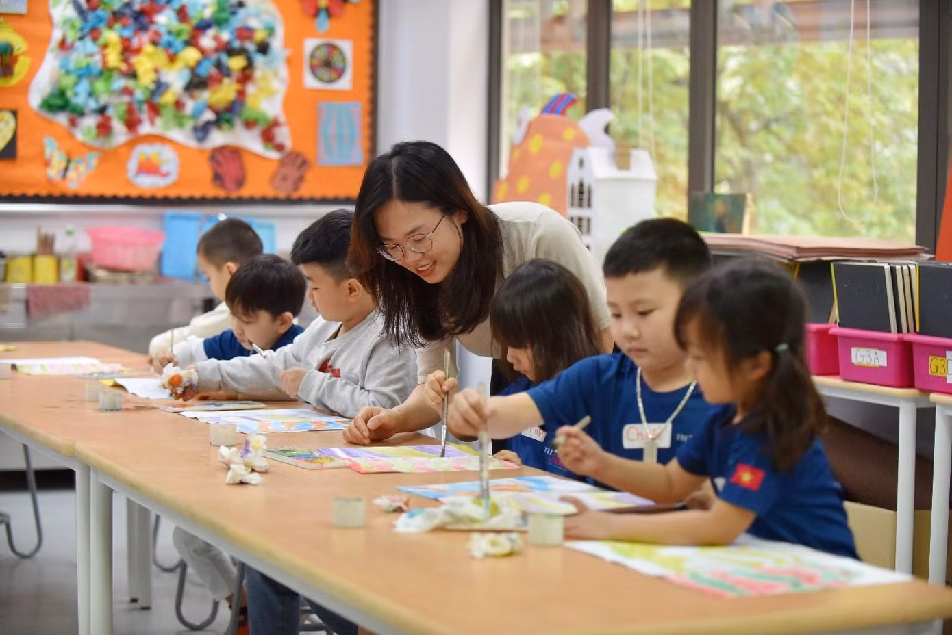 Những trải nghiệm mới lạ giúp các con hứng thú hơn với việc học tập