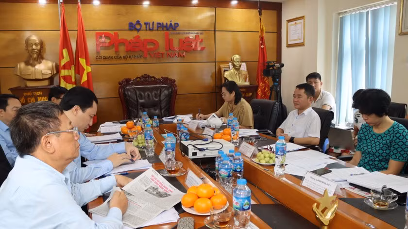Quang cảnh cuộc họp Hội đồng bình chọn. (Ảnh: PV)
