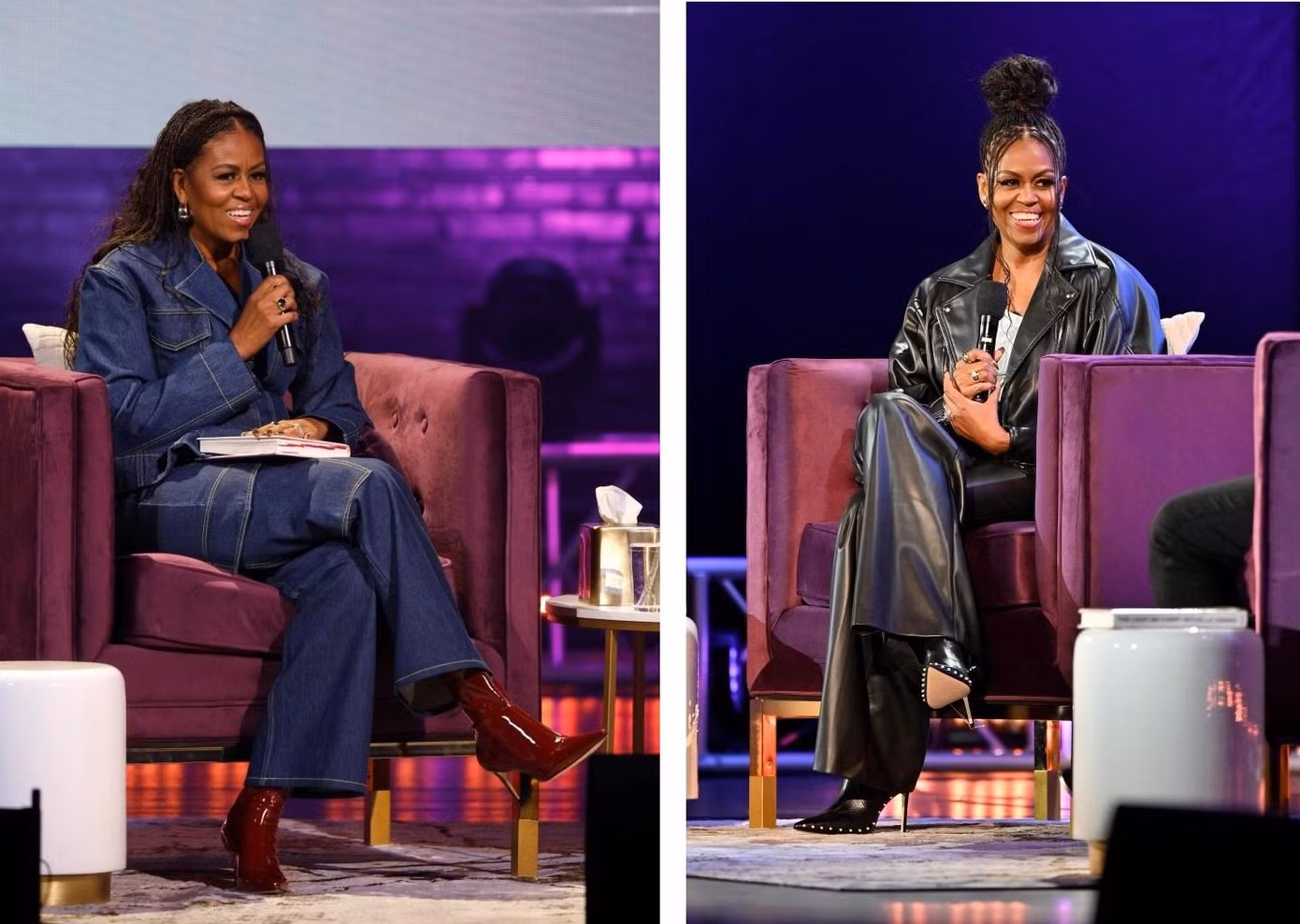 Bà Michelle Obama thay đổi rõ ràng phong cách thời trang kể từ sau khi rời Nhà Trắng. Ảnh: IG.