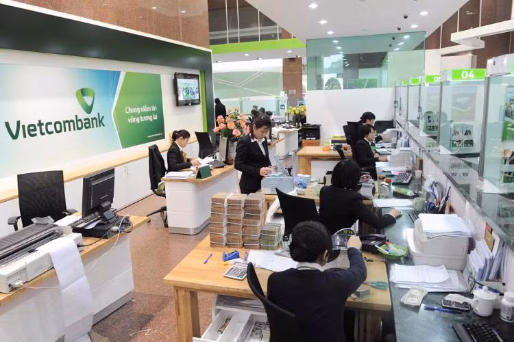Vietcombank dẫn đầu nộp thuế trong khối ngân hàng.