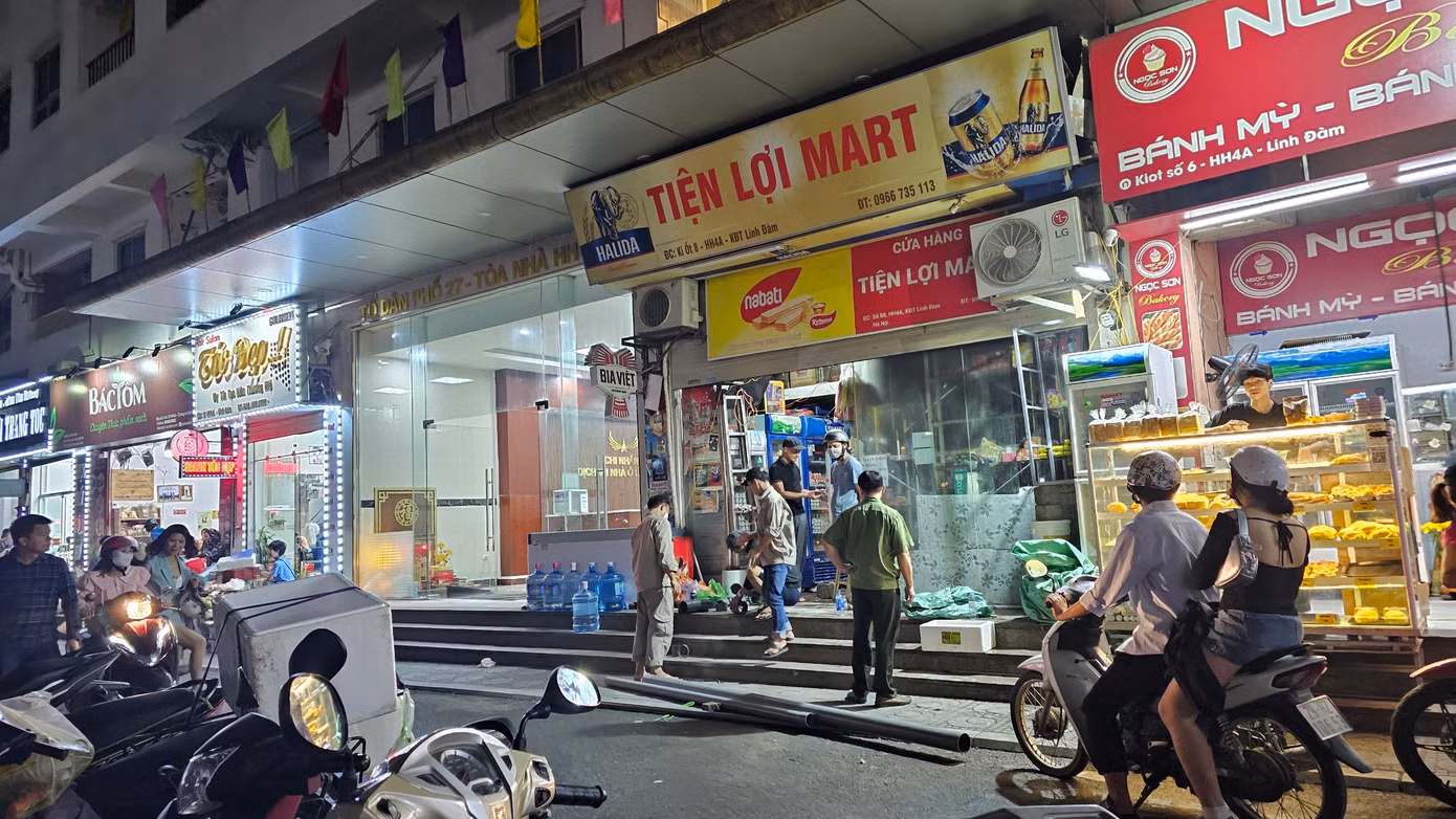 Do khu vực xảy ra cháy tại cửa hàng tiện lợi dưới tầng 1 nên khi phát hiện đám cháy, người dân đã hô hào nhau dập lửa, và đám cháy được dập tắt ngay sau đó.