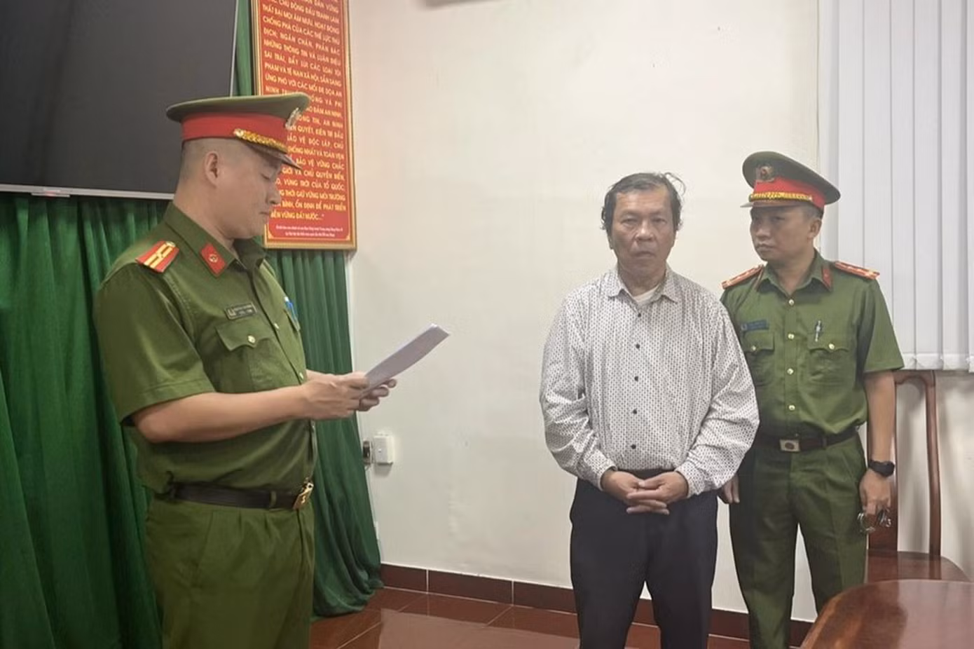 Bị cáo Trần Văn Sỹ.