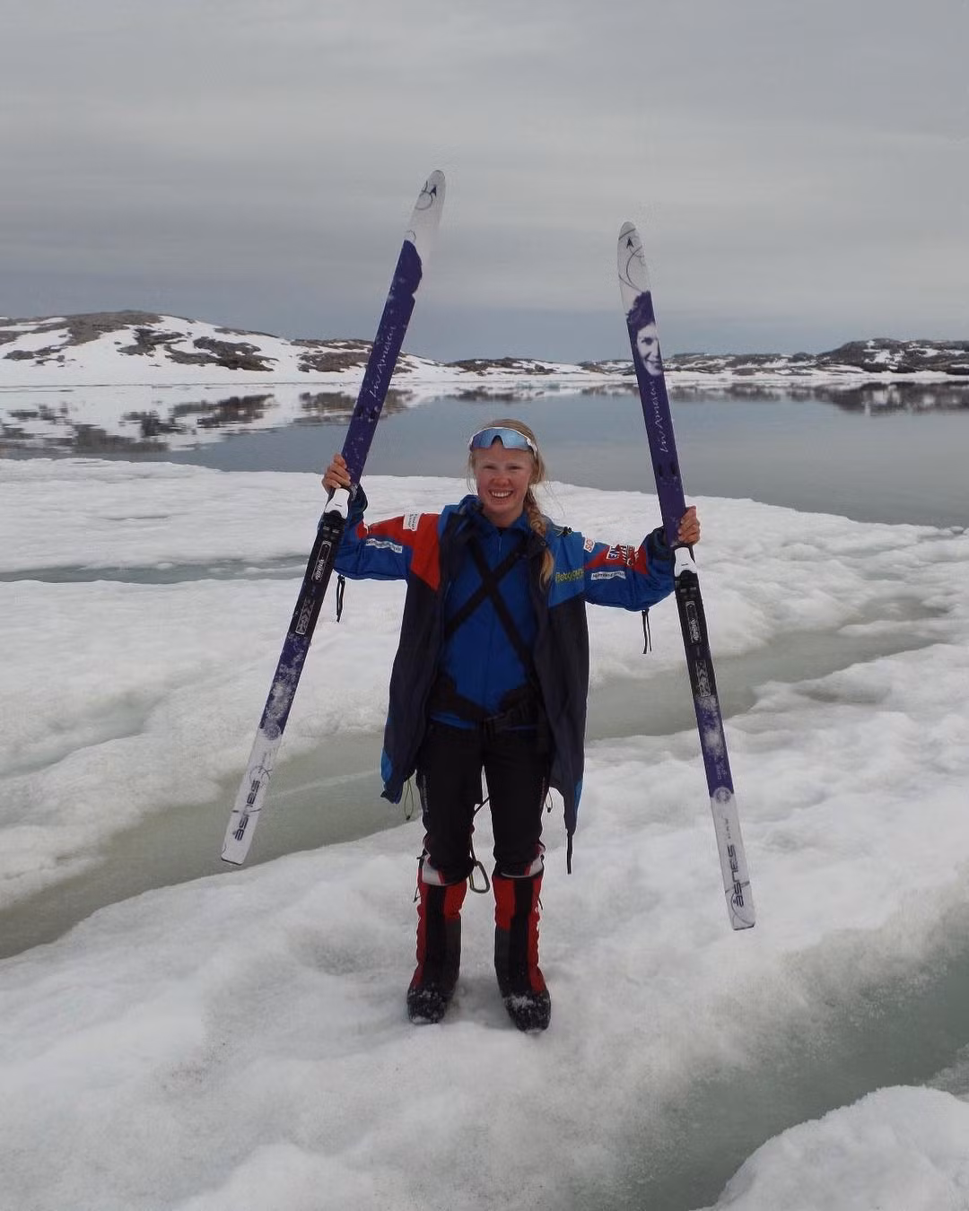 Karen Kylleso cũng là cô gái trẻ nhất băng qua Greenland bằng ván trượt tuyết, hoàn thành kỳ tích này ở tuổi 15, vào tháng 6 năm 2018.
