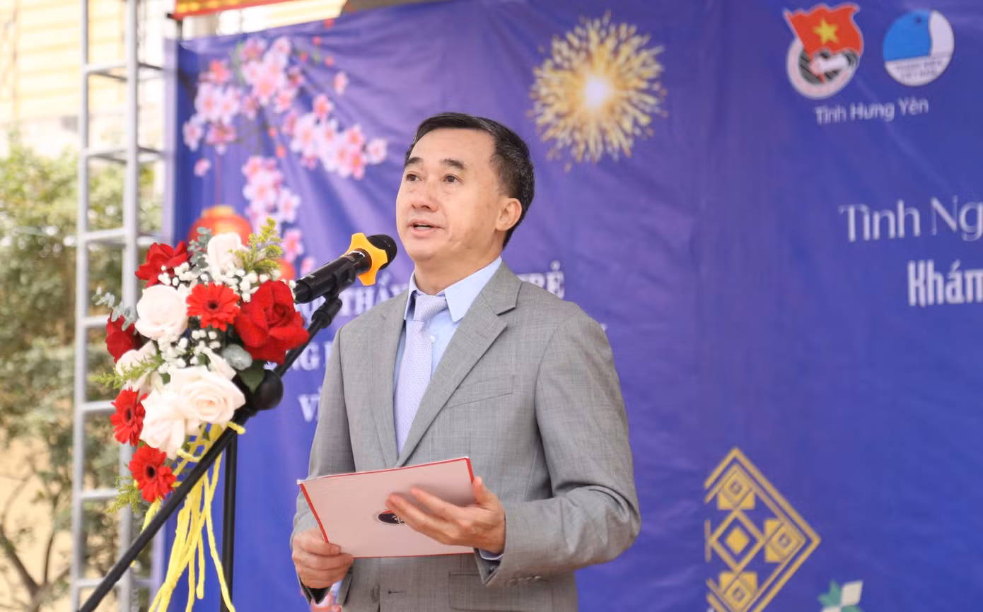 Thứ trưởng Bộ Y tế Trần Văn Thuấn phát biểu tại chương trình.