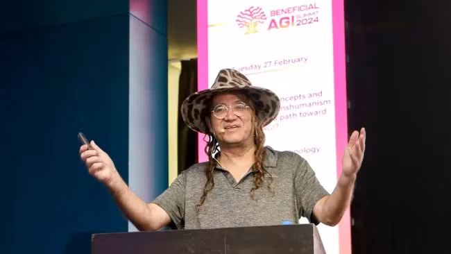 Ben Goertzel tin rằng chúng ta đang trên đường tạo ra một trí tuệ nhân tạo thông minh như con người vào năm 2027. (Ảnh: SingularityNET)