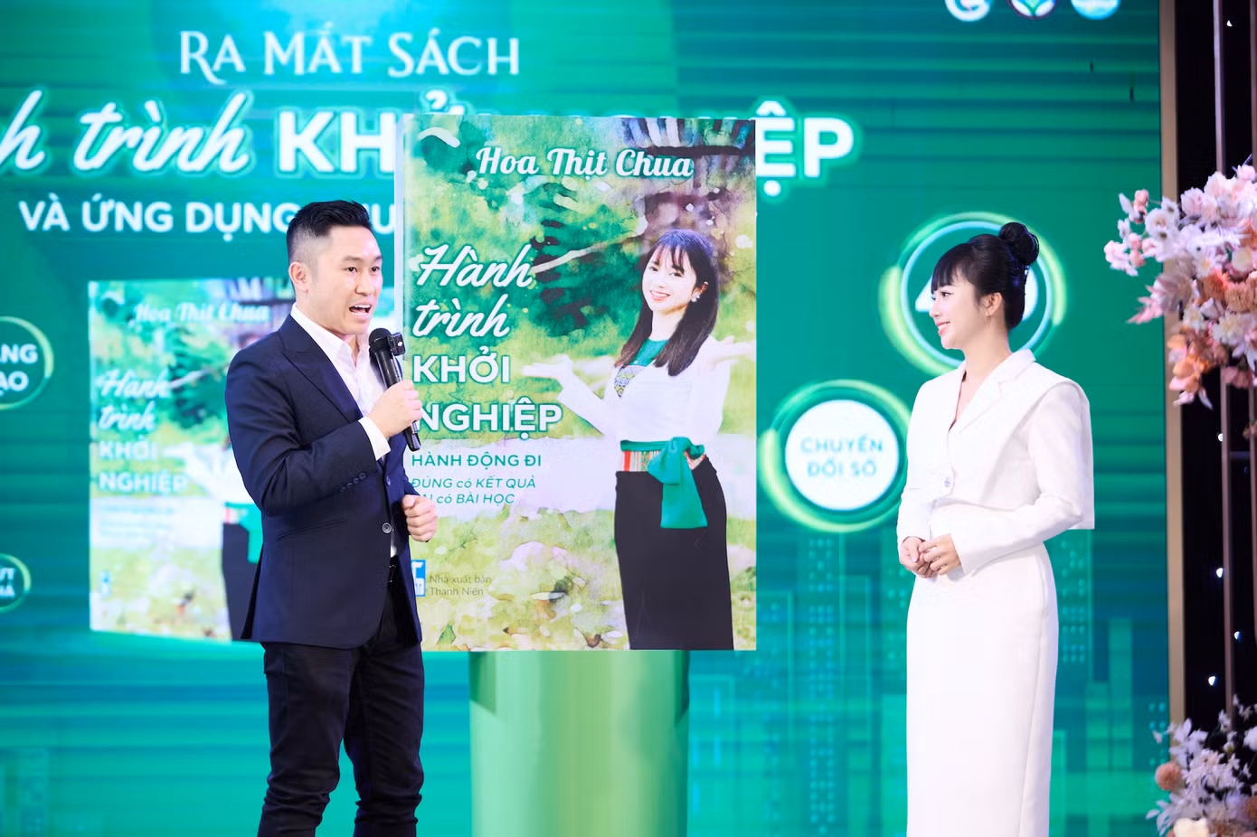 Thu Hoa với cuốn sách đầu tay đầy tâm huyết về khởi nghiệp mang tên "Hành trình khởi nghiệp".