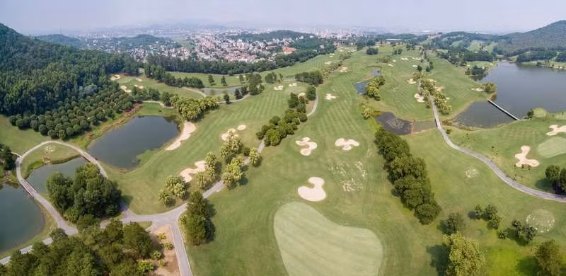 Thanh tra Chính phủ chỉ ra hàng loạt vi phạm liên quan đến Dự án tổ hợp sân golf Ngôi sao Yên Bái. Ảnh: Golftimes.