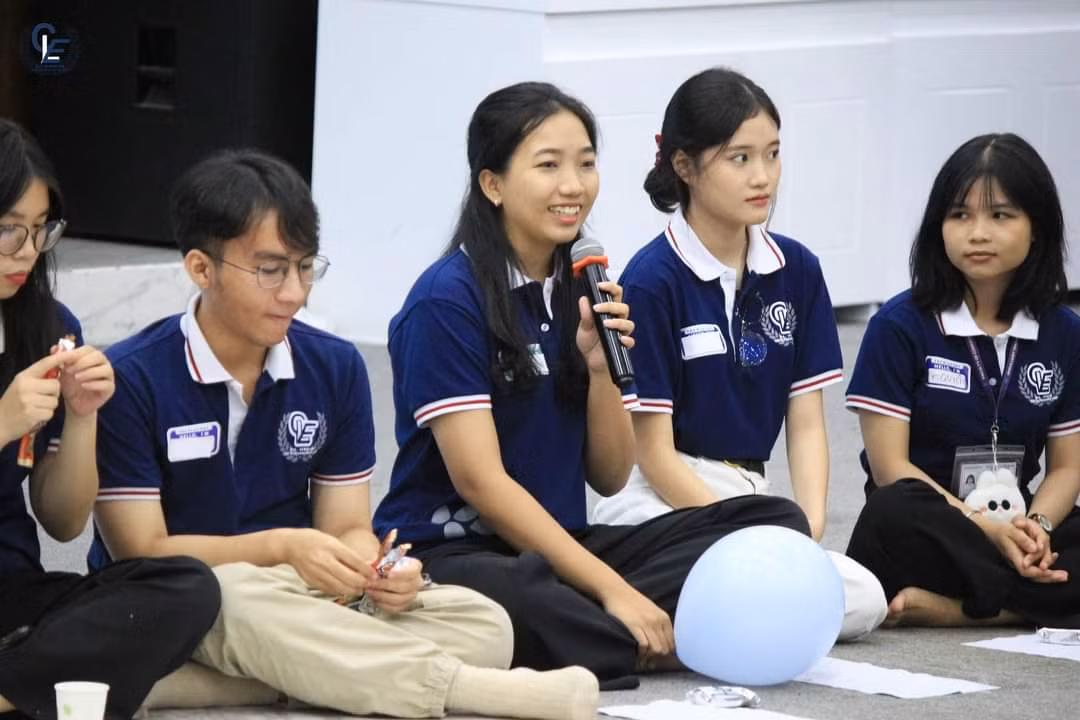Sinh viên Trường đại học Luật TPHCM. Ảnh: Nhà trường cung cấp.