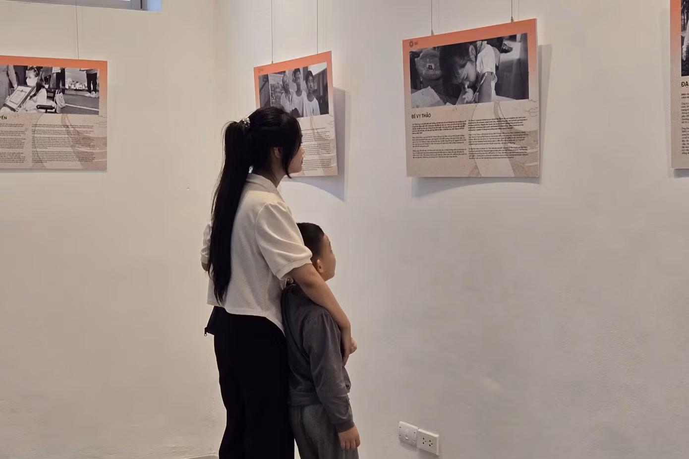 Những câu chuyện về mảnh đời yếu thế nhưng không ngừng vươn lên, khẳng định mình trong xã hội. Ảnh: Gia Linh.