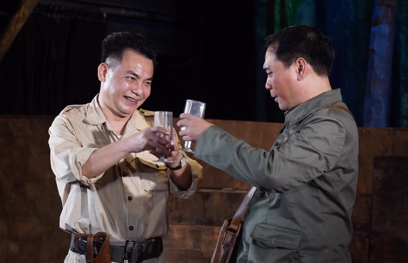 NSƯT Trịnh Mai Nguyên trong vai Đại tá Hoàng Trọng Vinh.