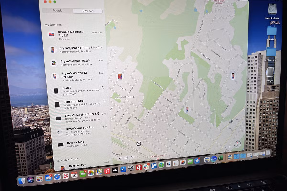 Tính năng Find My rất hữu ích cho người dùng Apple khi vô tình rơi vô tình huống không mong muốn.