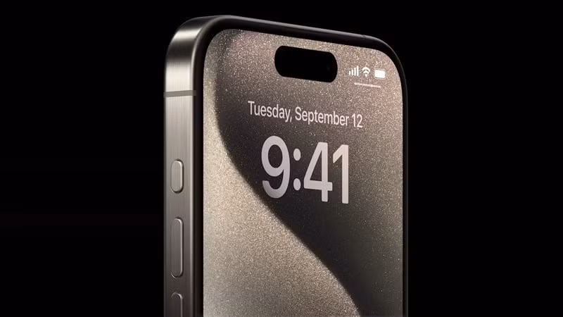 Nút Action mới trên iPhone 15 Pro Max. (Ảnh: Apple)