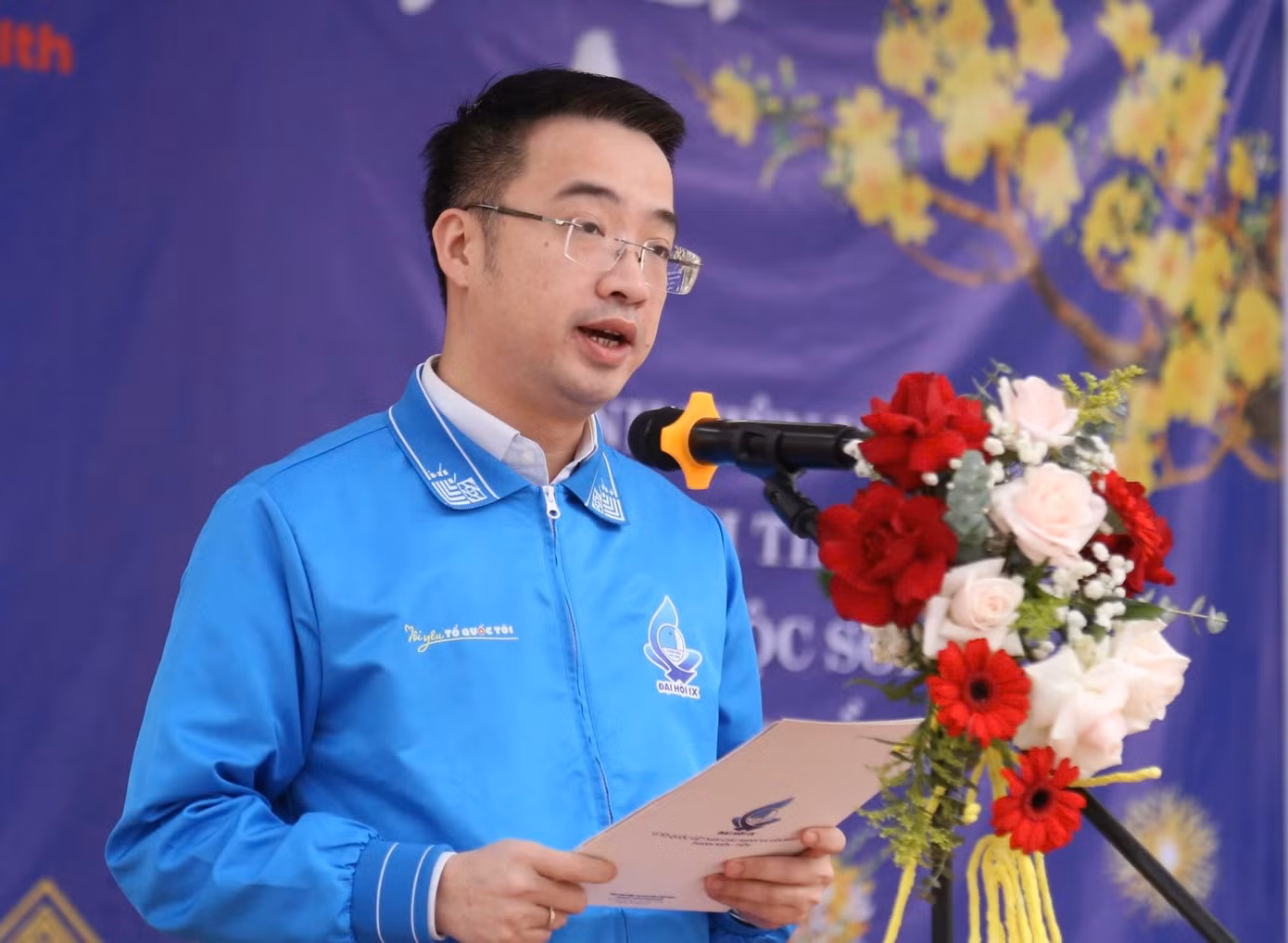 Đồng chí Nguyễn Tường Lâm phát biểu tại chương trình. Đồng chí Nguyễn Tường Lâm phát biểu tại chương trình.