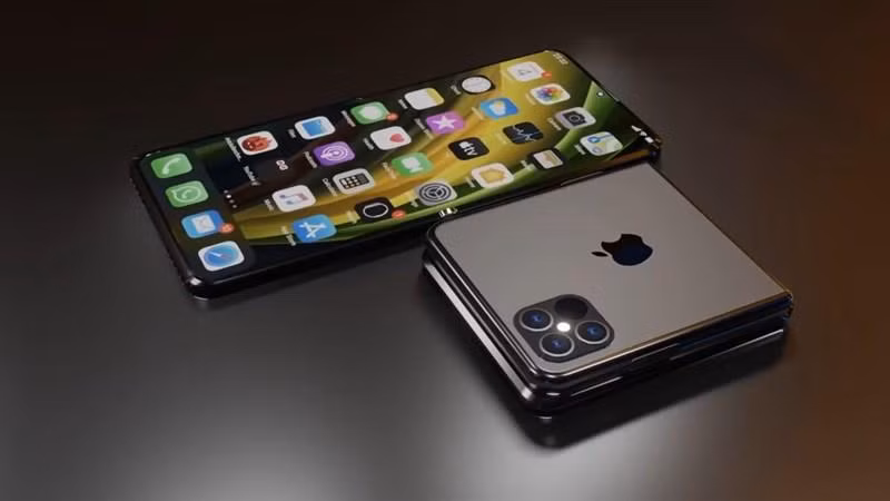 Trong tương lai sẽ có iPhone màn hình gập. (Nguồn: BGR) Trong tương lai sẽ có iPhone màn hình gập. (Nguồn: BGR)