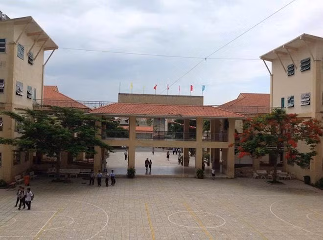 Trường THCS Lương Định Của (TP. Thủ Đức, TP.HCM). Ảnh: Thanh Bình