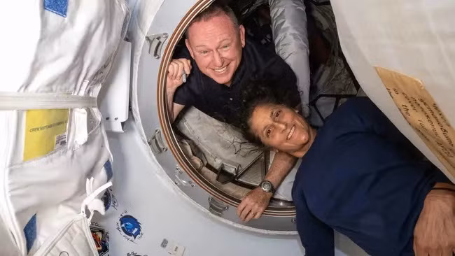 Các phi hành gia NASA Butch Wilmore và Sunita Williams sẽ dành hơn 270 ngày trong không gian trước khi trở về nhà. (Ảnh: NASA)