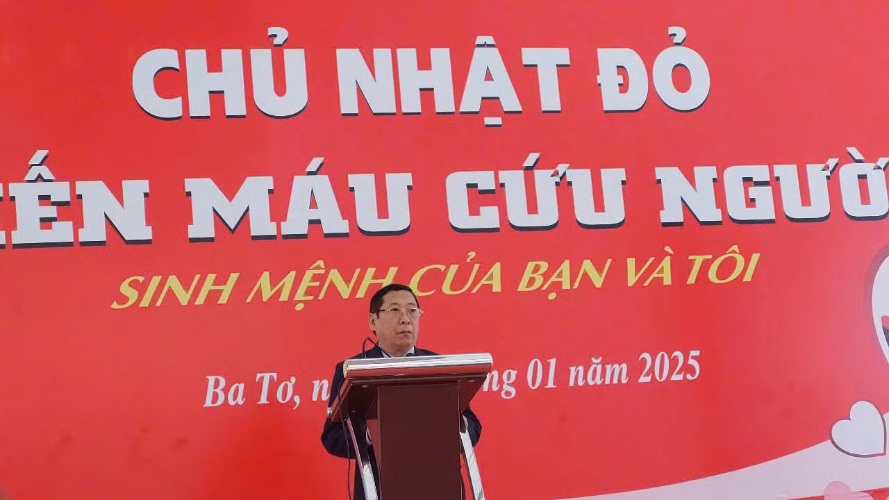 Ông Lữ Đình Tích, Phó Chủ tịch UBND huyện Ba Tơ cho biết, chỉ tiêu hiến máu nhân đạo của huyện năm sau luôn gần gấp đôi năm trước.