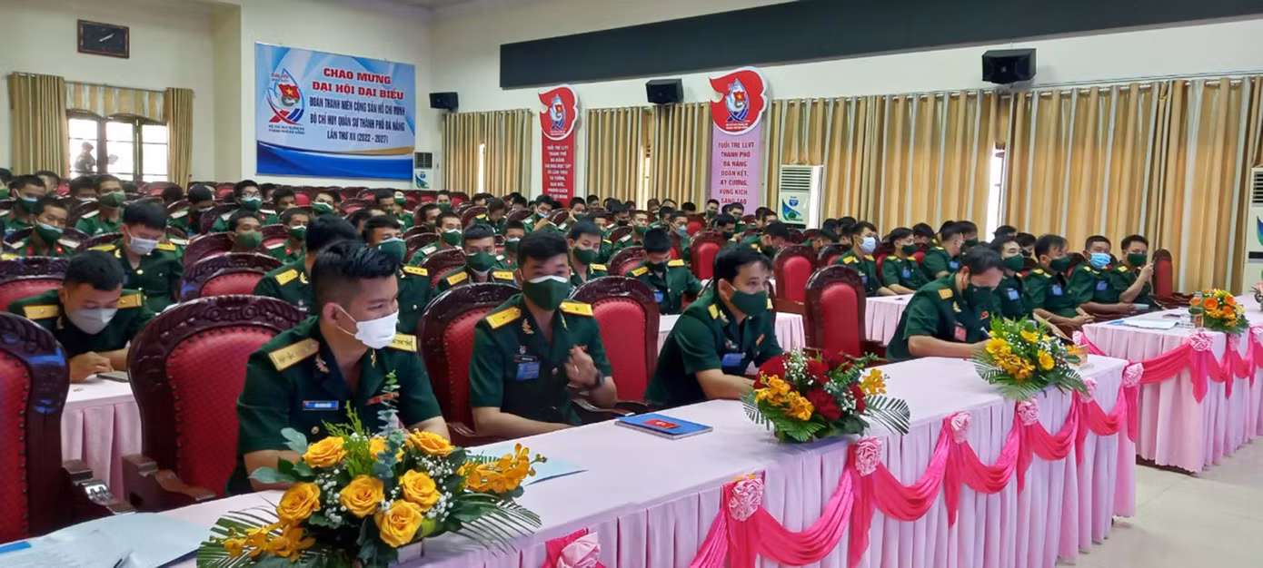 Đại hội có sự tham gia của 120 đại biểu các tổ chức Đoàn trực thuộc