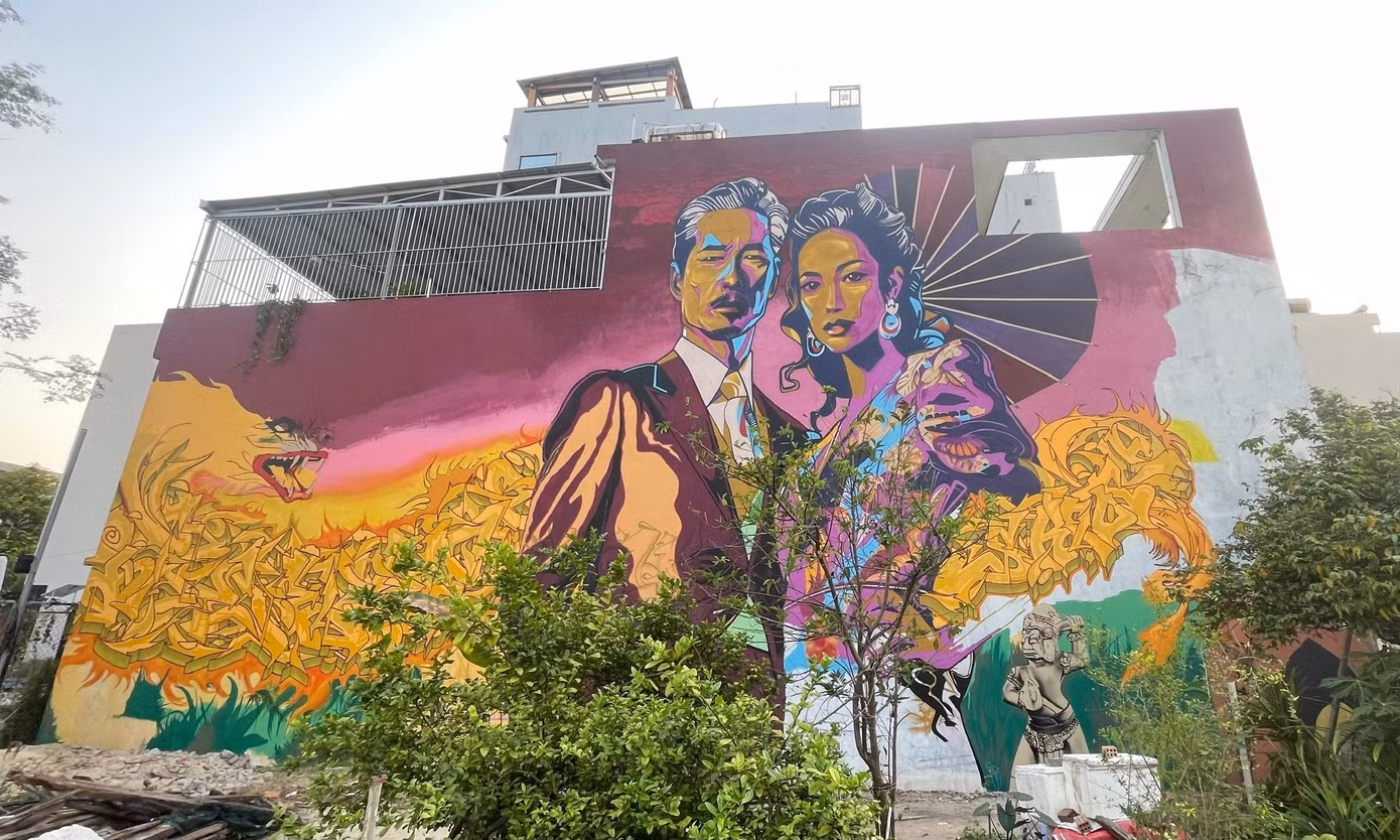 Những bức tranh graffiti có thể thực hiện solo hoặc cùng nhau trong khoảng thời gian ít, nhiều khác nhau nhưng đều mang đến sự đẹp đẽ, màu sắc cho ngôi nhà và cả sự đẹp mắt trong mắt mọi người.
