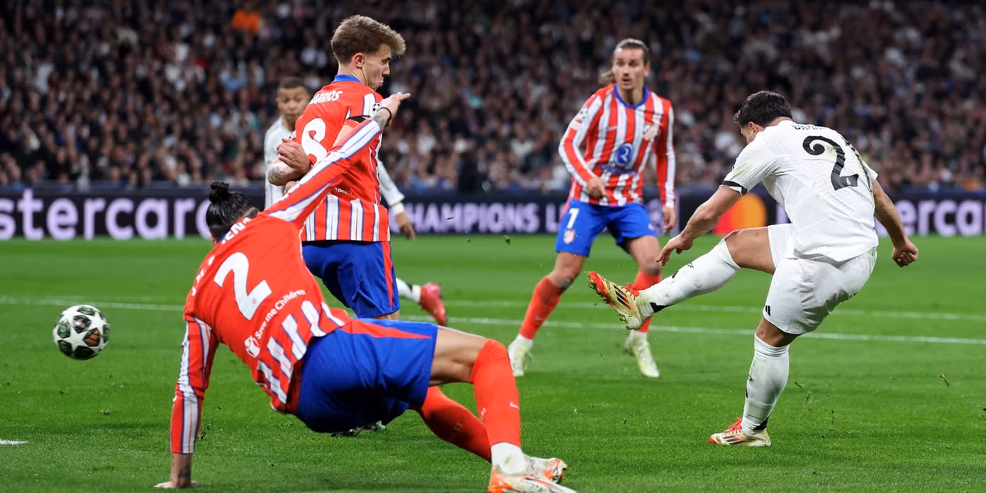 Real Madrid nhọc nhằn vượt qua Atletico Madrid.