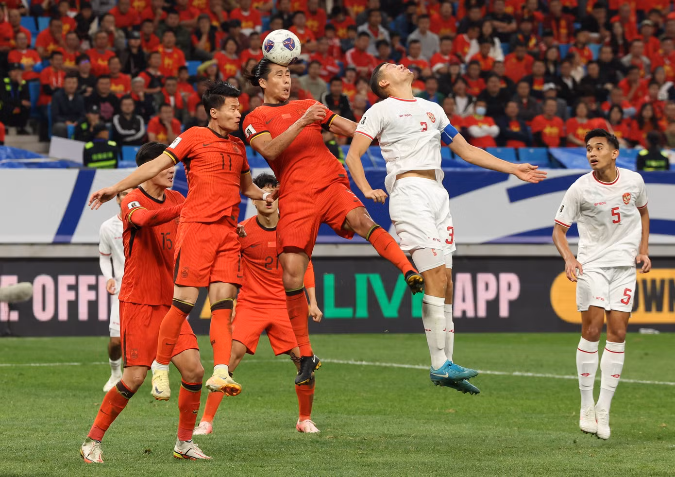 Indonesia thua trận đấu đầu tiên tại vòng loại thứ 3 World Cup 2026.