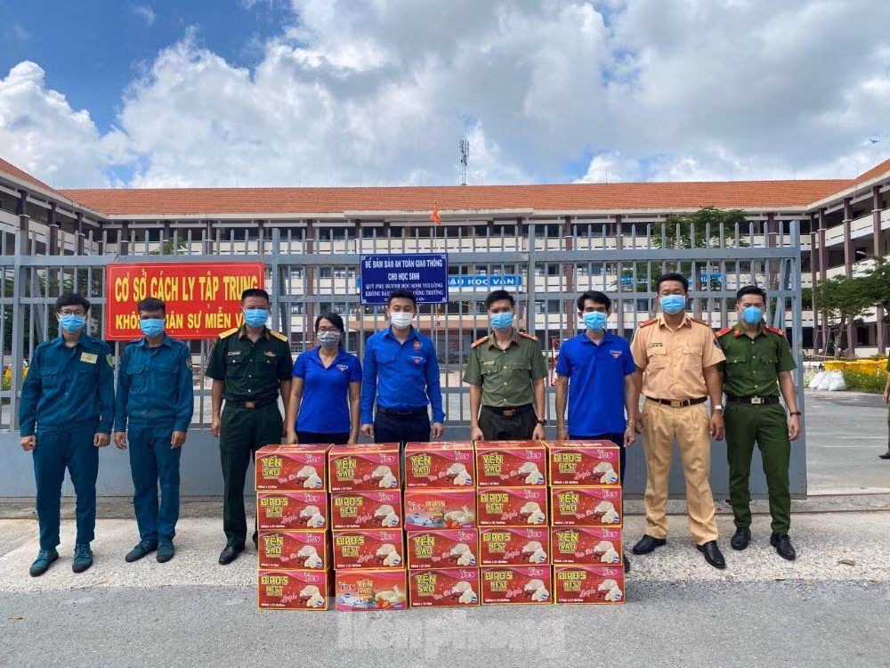 Đại úy Hoàng Trung Tương cho biết, tuổi trẻ Công an tỉnh Bình Dương sẽ luôn tích cực hỗ trợ người dân trong phòng, chống dịch bệnh COVID-19