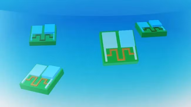 Một loại pin siêu nhỏ cung cấp năng lượng cho robot (Ảnh: Michael Strano)