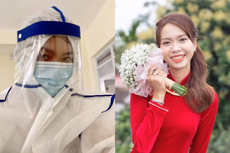 Minh Lộc và Tú Quyên kết hôn sau 2 năm kể từ khi cùng nhau tham gia tình nguyện.