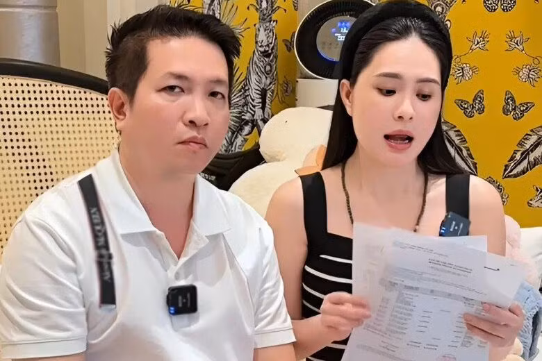 Đoàn Di Băng và chồng - doanh nhân Nguyễn Quốc Vũ. Đoàn Di Băng và chồng - doanh nhân Nguyễn Quốc Vũ.