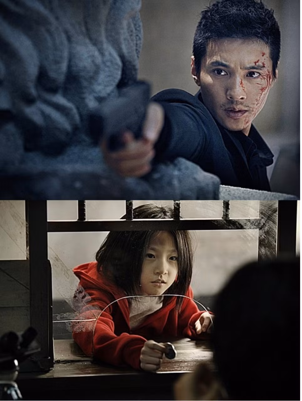 KIm Sae Ron và Won Bin từng đóng chung trong phim The man from nowhere (2010).