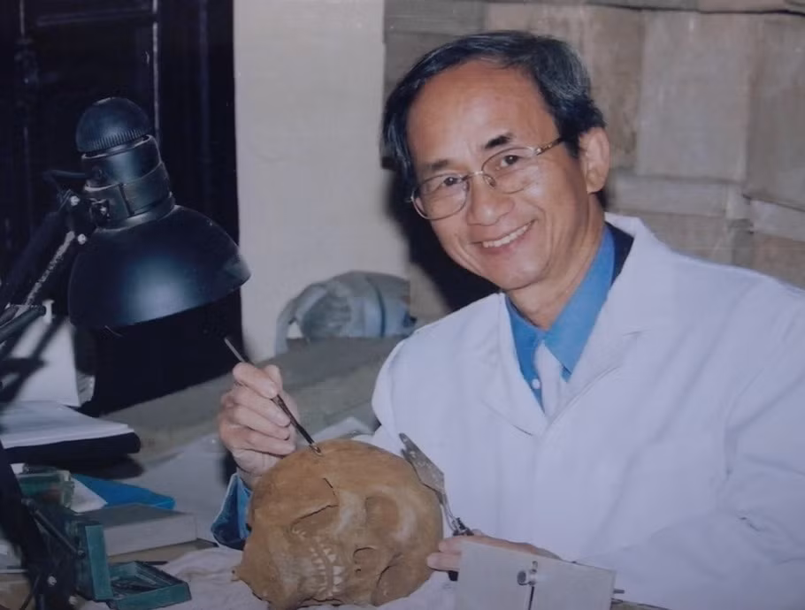 PGS.TS, nhạc sĩ Nguyễn Lân Cường thời trẻ.