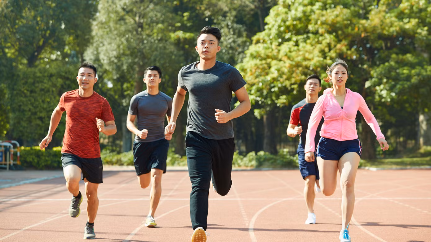 Giải chạy hưởng ứng Ngày chạy Olympic vì sức khỏe cộng đồng được tổ chức trong khuôn khổ lễ hội Young city - Thành phố trẻ năm 2025.