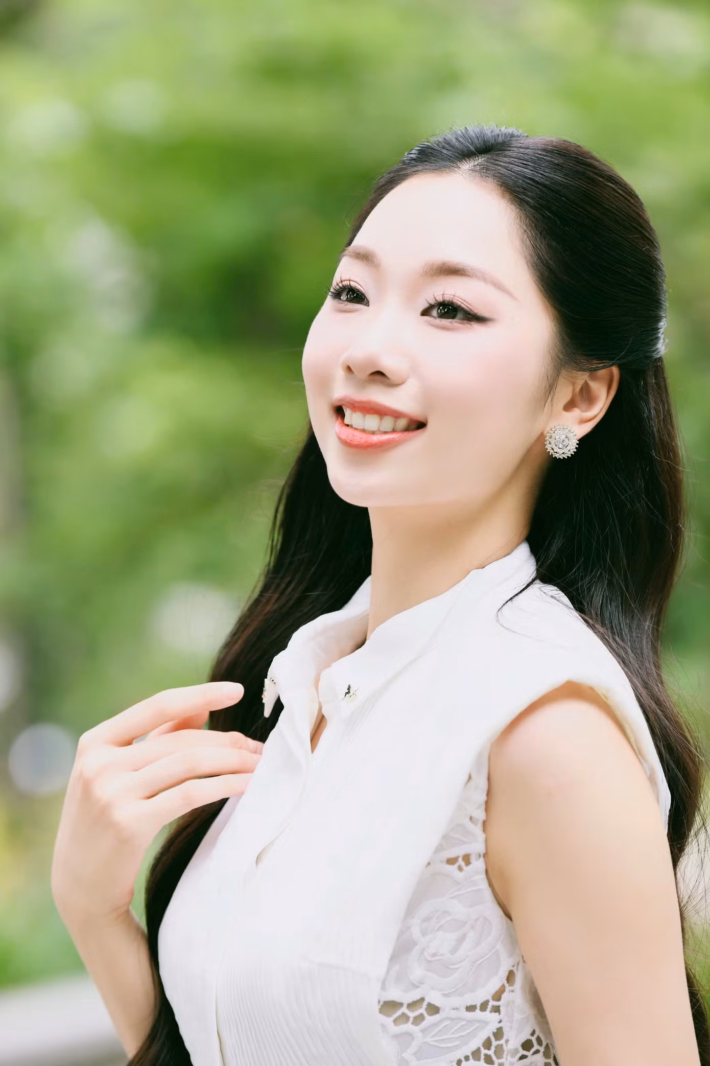 Bước vào vòng chung kết, Thùy Dương mong muốn cải thiện về giọng nói, tốc độ và phong thái khi nói chuyện. "Khi đứng trên khấu lớn, trước hàng nghìn khán giả, nếu tôi nói nhanh, không biết cách nhấn nhá sẽ khiến câu nói của mình trôi tuột đi, không để lại ấn tượng. Vì vậy, bản thân cần điều tiết tốc độ khi nói, đặc biệt nếu tôi có cơ hội trả lời ứng xử", Thùy Dương chia sẻ.