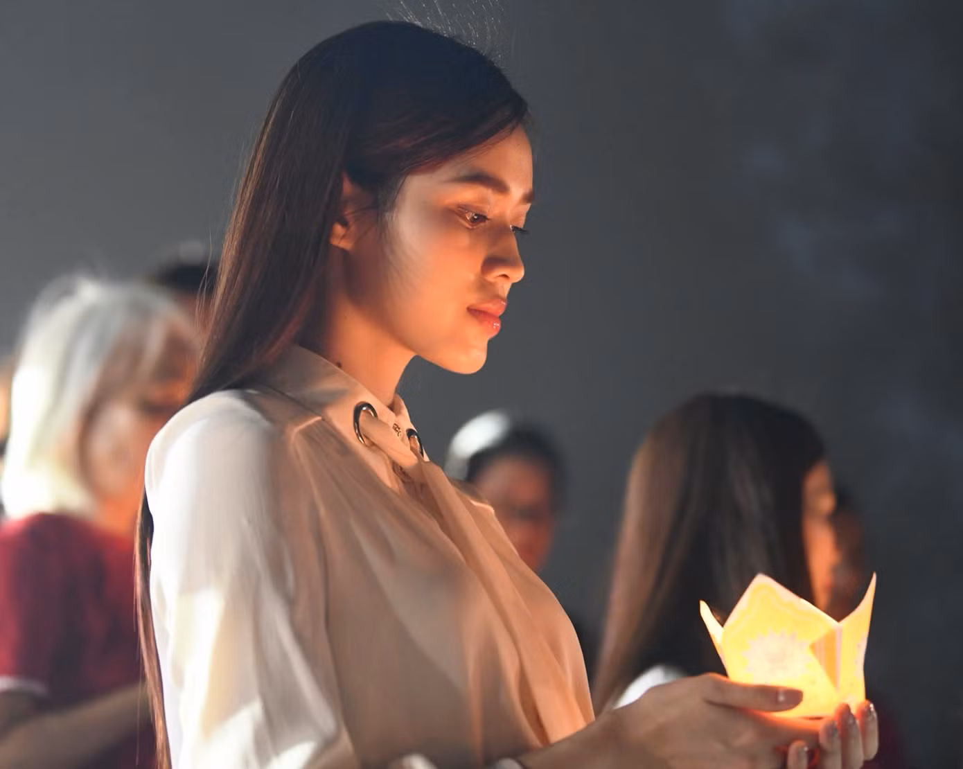 Hoa hậu Đỗ Thị Hà vinh dự được có mặt tại sự kiện để bày tỏ lòng biết ơn, sự tri ân tới những chiến sĩ đã hy sinh thân mình cho nền độc lập, tự do của Tổ quốc. Hoa hậu Việt Nam 2020 cho biết là một người trẻ, cô ý thức được bản thân cần phải cố gắng học tập và lao động tốt để cống hiến cho đất nước.