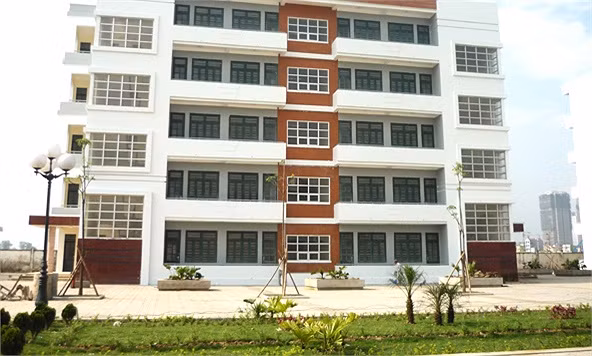 Khu ký túc xá hiện đại, tiện nghi giúp các bạn học sinh có thể thoải mái trọ lại trường