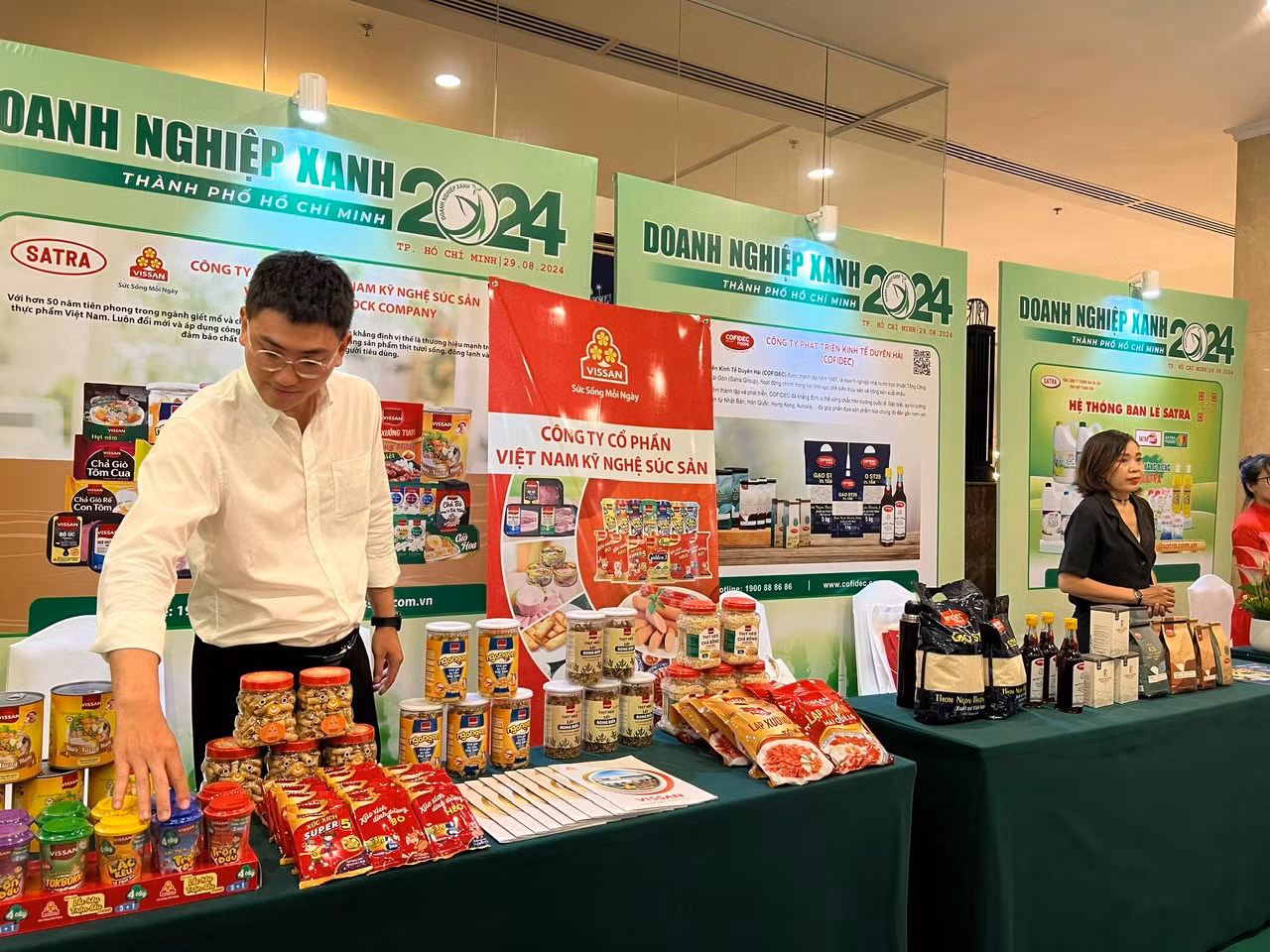 Những sản phẩm của doanh nghiệp xanh TPHCM thêm cơ hội mở rộng thị trường xuất khẩu.