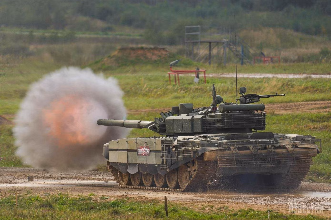 T-72B3M trong tư thế khai hỏa