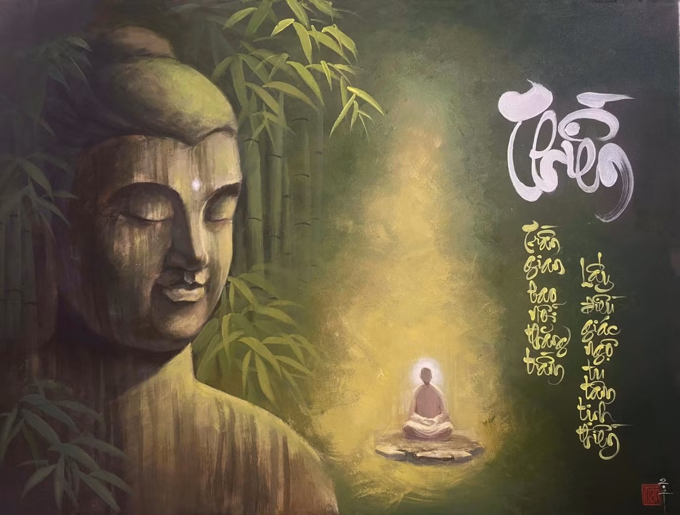 “Về chất liệu giấy, các cụ ngày xưa dùng giấy dó, giấy điệp; còn hiện nay đa dạng hơn khi có rất nhiều loại giấy khác cũng rất phù hợp. Ngoài chữ Nho, chúng tôi còn viết những câu thơ, câu đối nghệ thuật bằng chữ Quốc ngữ nhằm đáp ứng nhu cầu thị trường đa dạng hiện nay”, Tuấn cho biết.