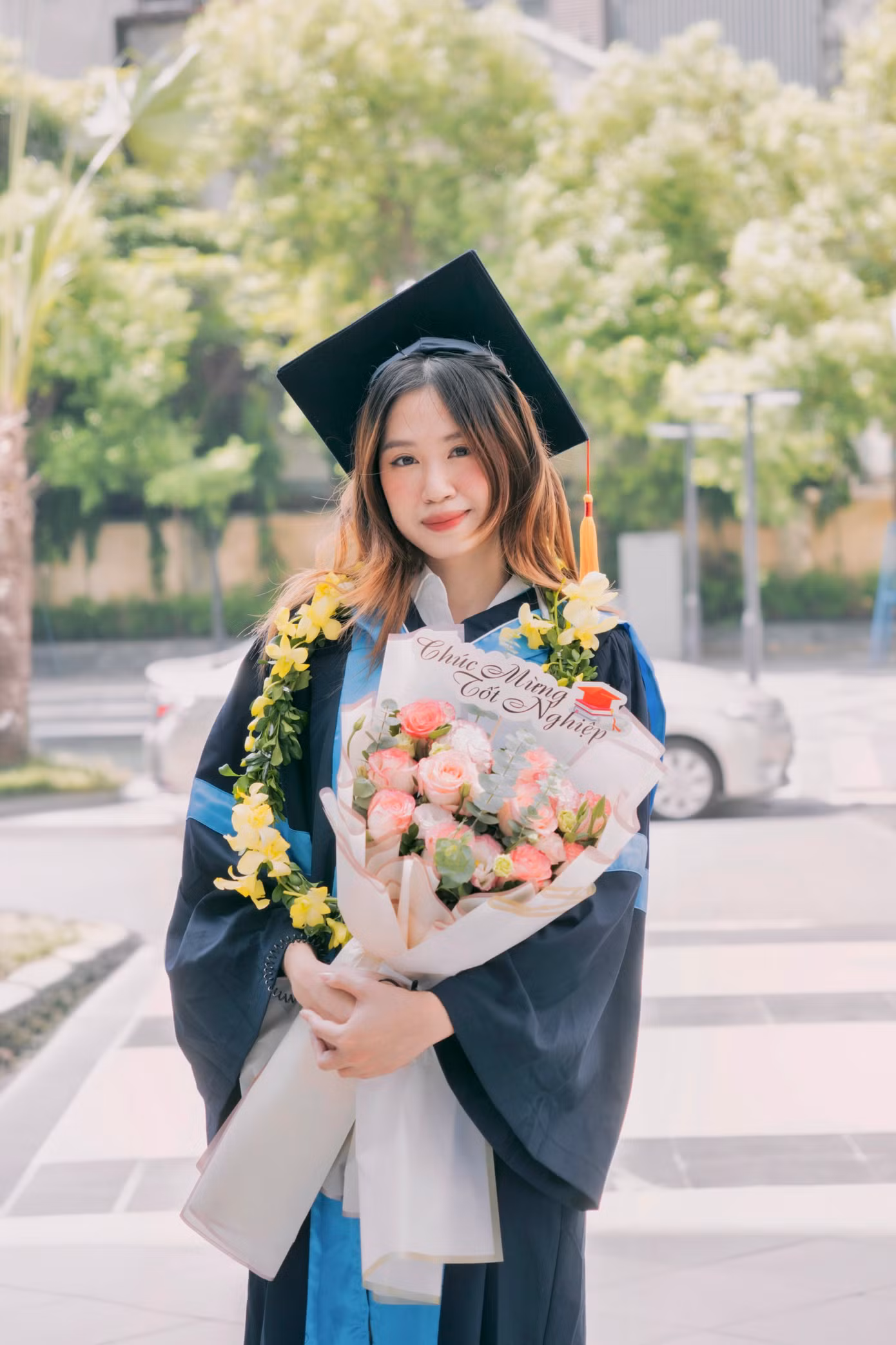 Nguyễn Phan Mỹ Vân là thủ khoa tốt nghiệp chuyên ngành Quản trị Marketing Chất lượng cao với GPA 3.92/4.0.
