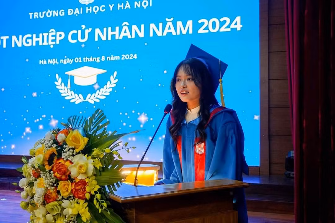 Chử Hồng Ngọc – tân thủ khoa tốt nghiệp Trường Đại học Y Hà Nội.