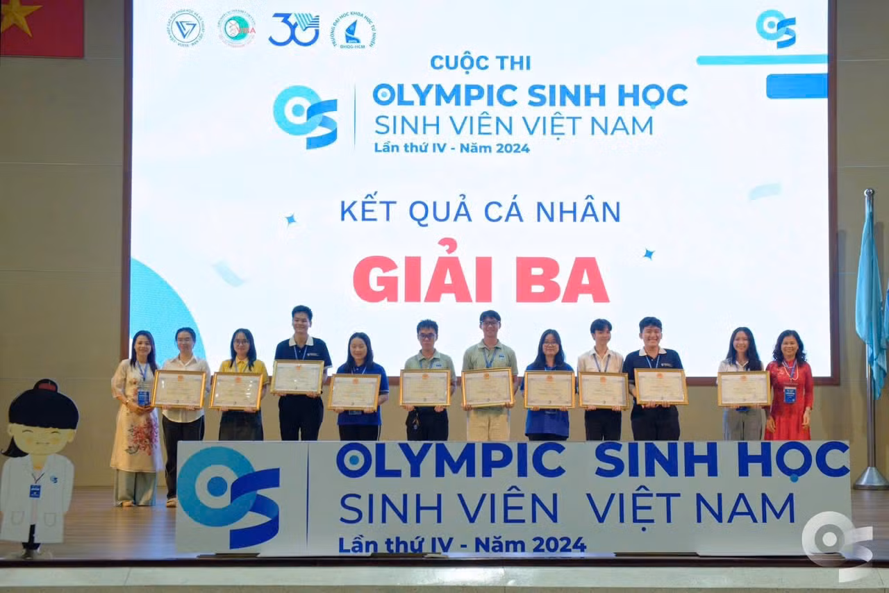 Các đội đạt giải Ba tại cuộc thi.