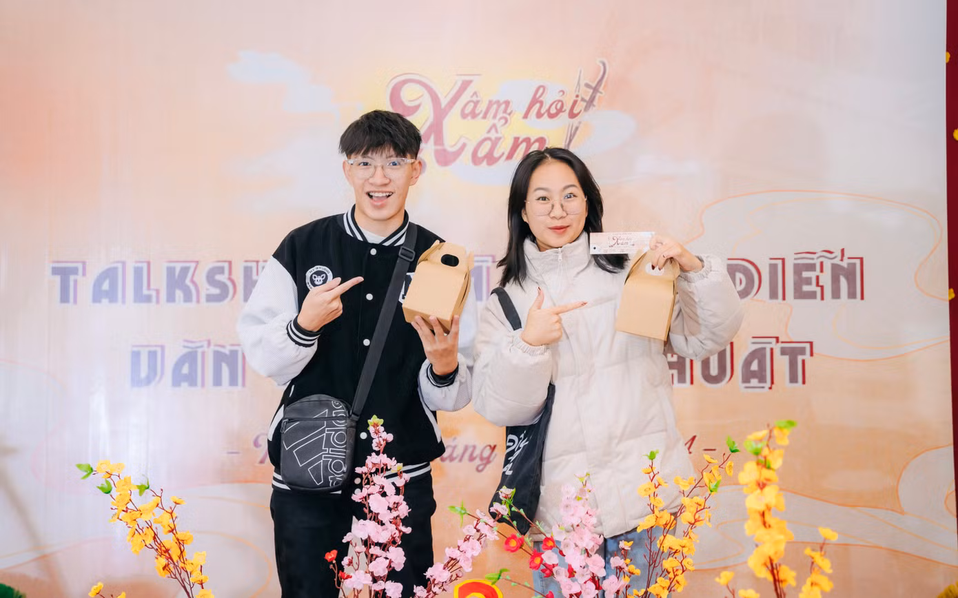 Bạn Thanh Thanh (Khách tham dự) chia sẻ tại chương trình (Ảnh: Minh Thức)