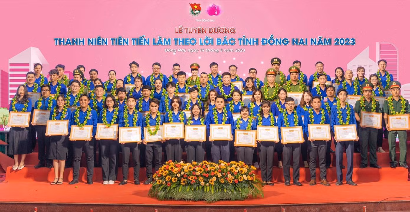 Đạt danh hiệu Thanh niên tiên tiến làm theo lời Bác tỉnh Đồng Nai năm 2023.