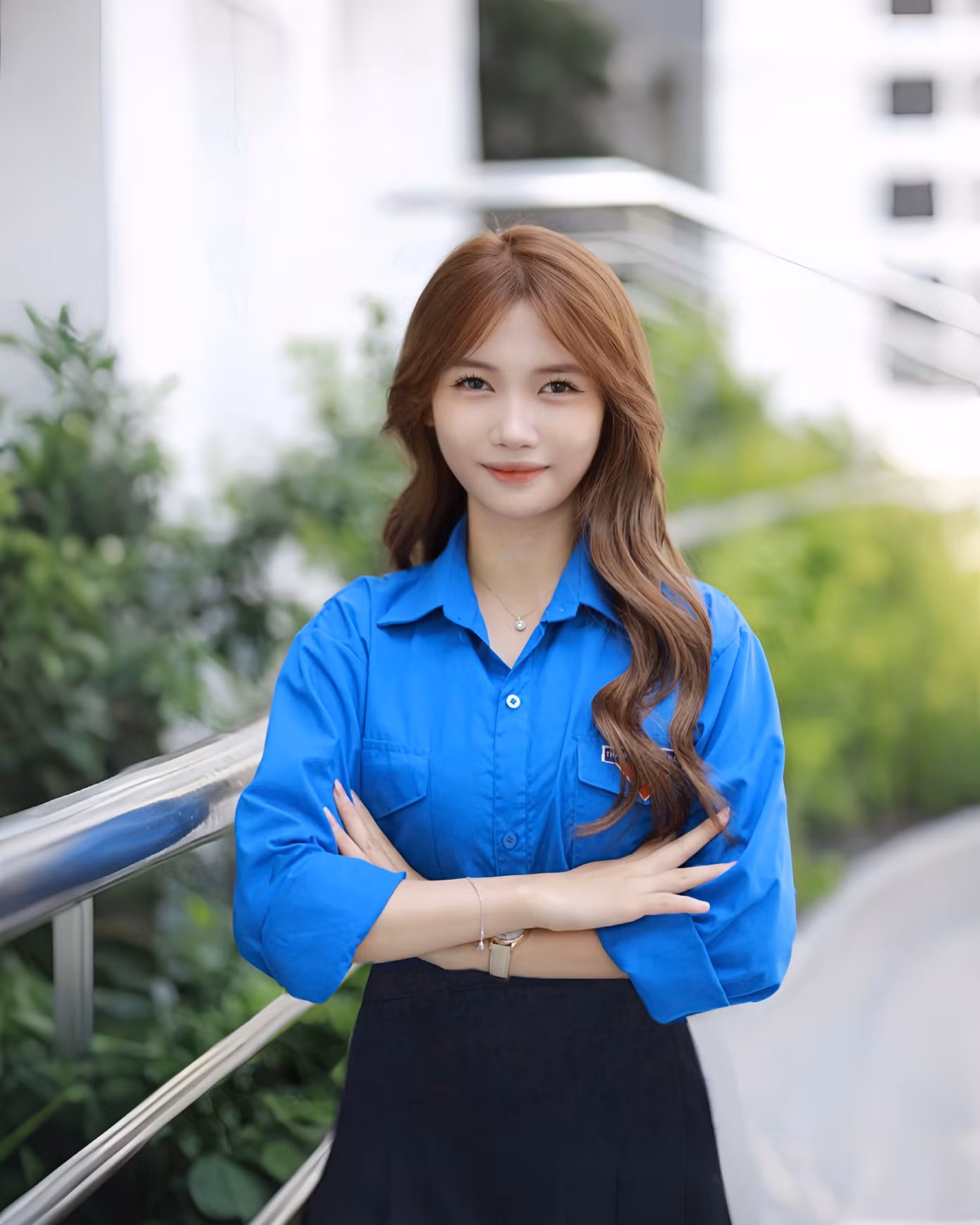 Bùi Bình luôn cảm thấy tự hào khi khoác lên mình chiếc áo thanh niên tình nguyện.