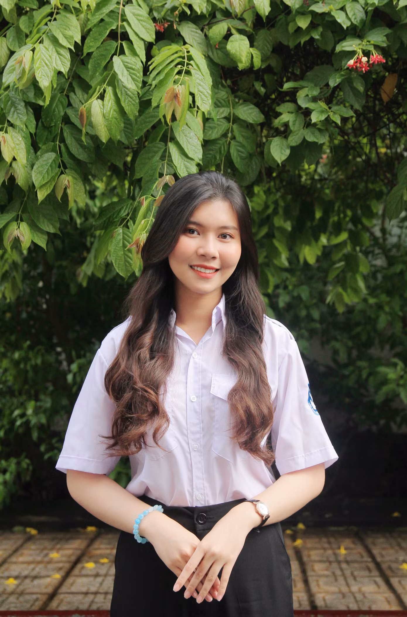 Dương Thị Vân Anh đang là sinh viên năm 2 khoa Tiếng Anh, Trường Đại học Sư phạm TP.HCM.