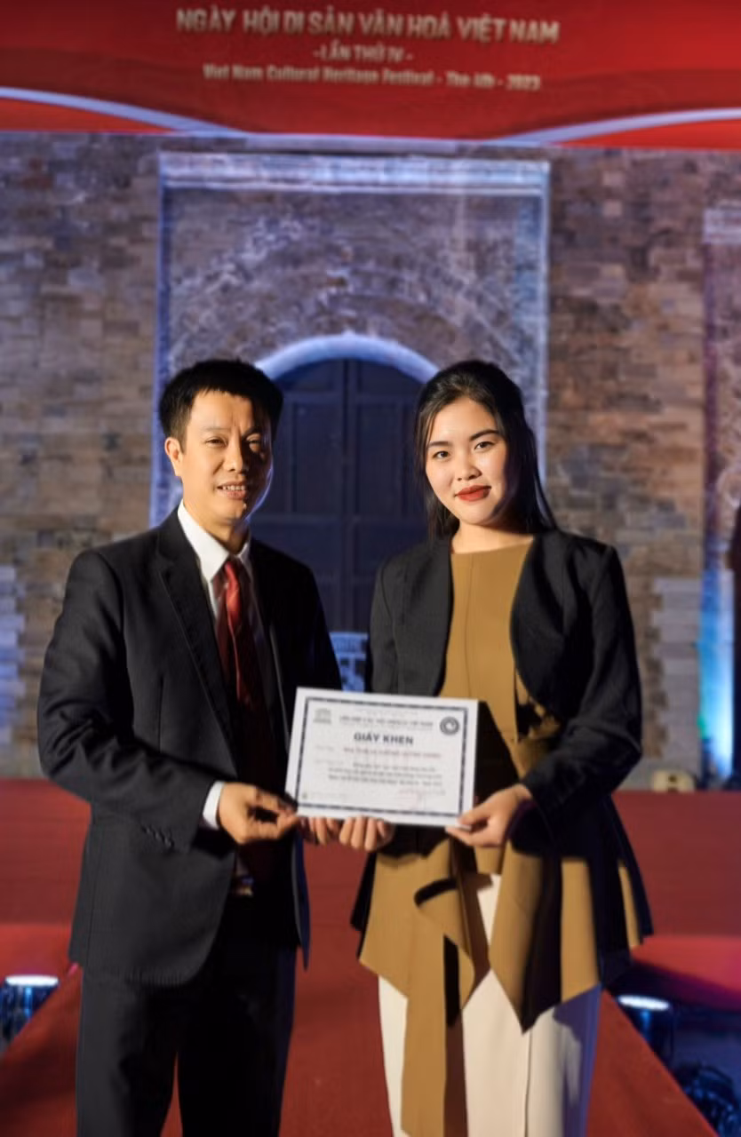 Giang tham gia Ngày hội Di sản văn hóa Việt Nam lần thứ IV - 2023 với vai trò NTK chính.