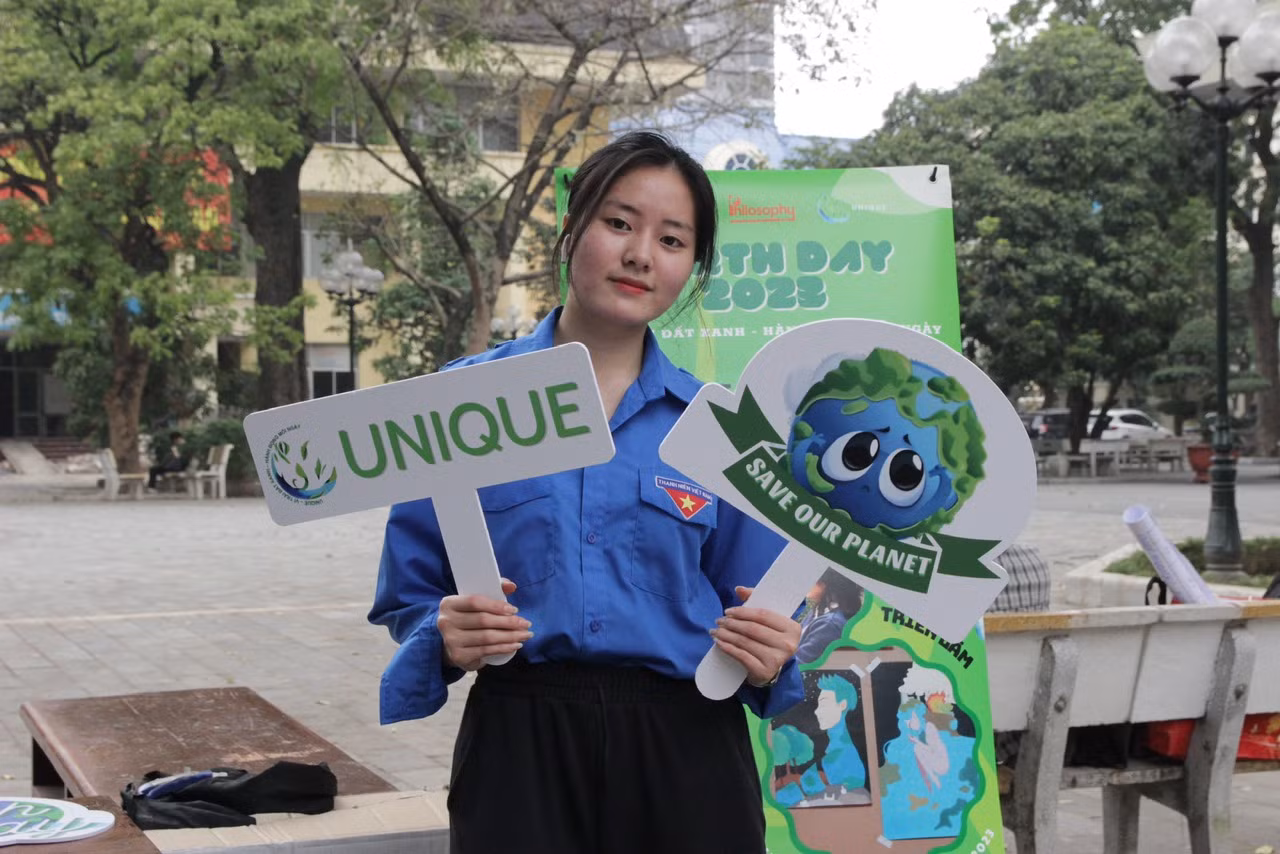 Nguyễn Thanh An (sinh năm 2003) đang là sinh viên năm 3, khoa Triết học, Học viện Báo chí và Tuyên truyền.